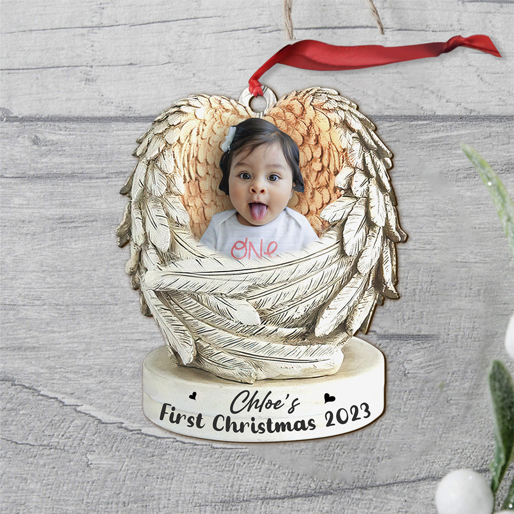 Baby First Christmas - Personalized Newborn Ornament