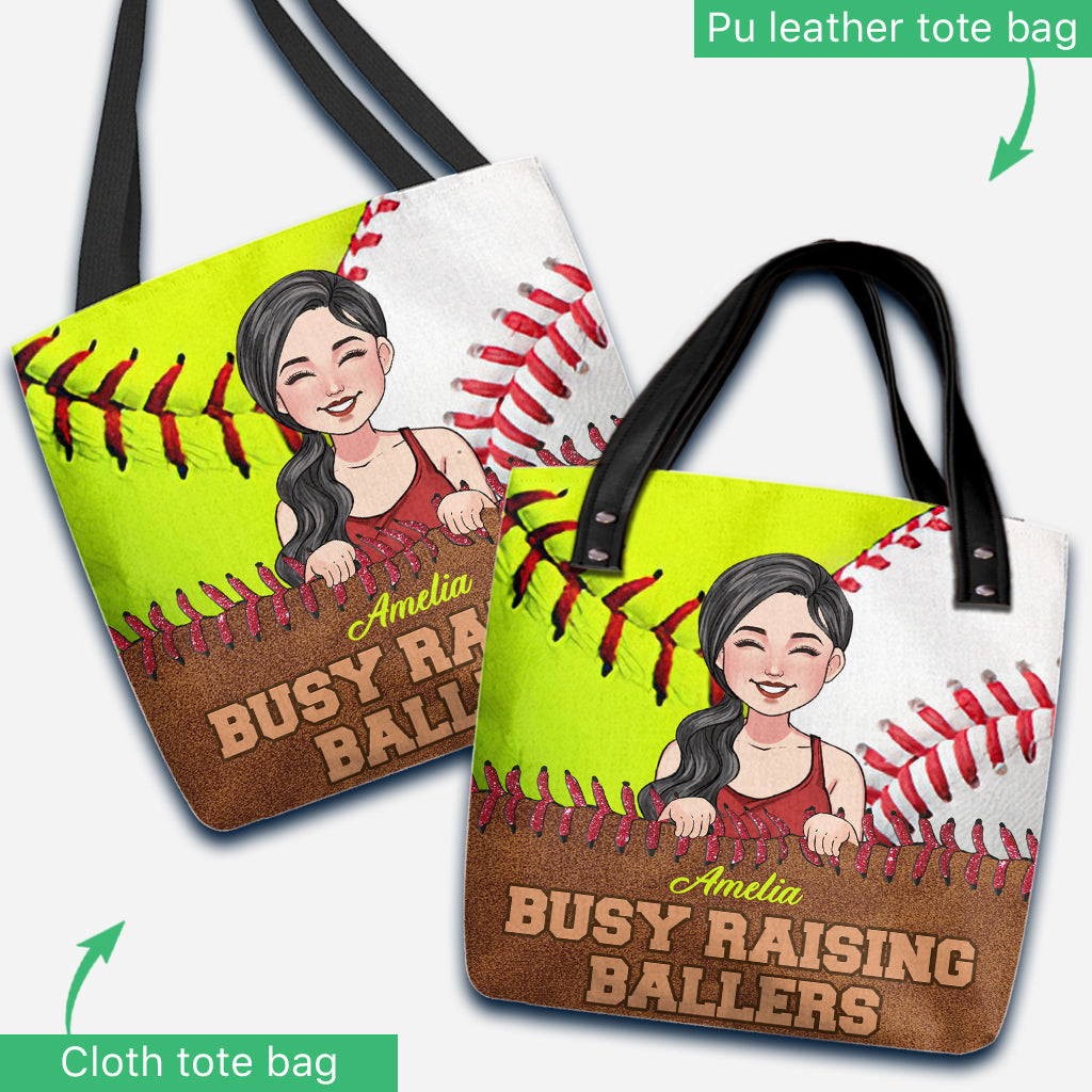 Love Softball - Personalized Softball Tote Bag