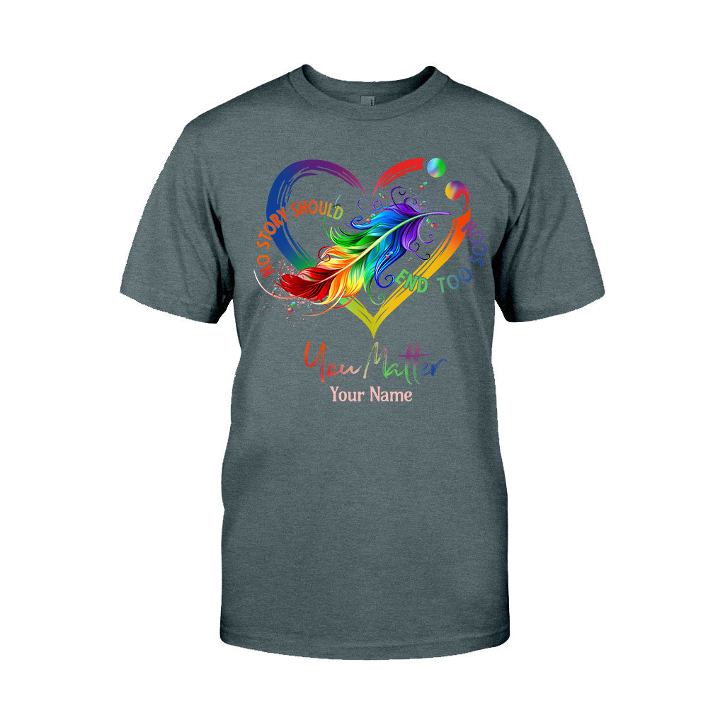 Dein Leben zählt – Personalisiertes T-Shirt und Hoodie zur Suizidprävention