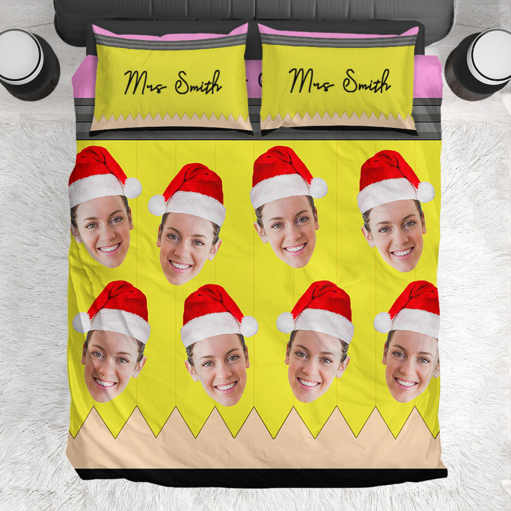 Lehrerleben – Personalisiertes Lehrer-Quilt-Set