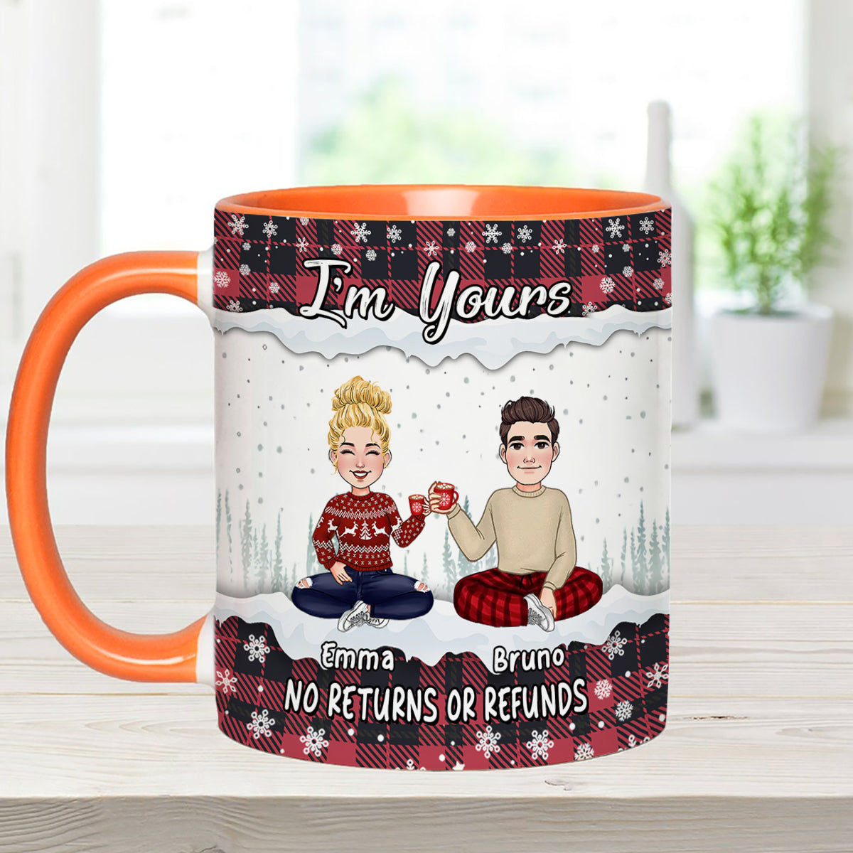 I’m Yours - Personalized Couple Accent Mug