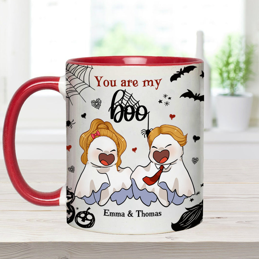You're My Boo Sweet Boo Boo - Personalized Couple Accent Mug