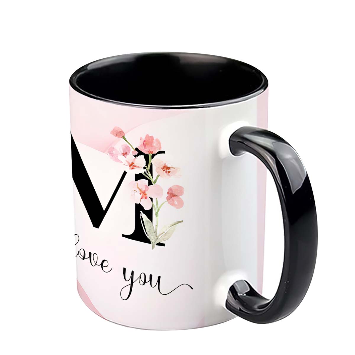 I Love You Mom - Personalized Mother Accent Mug