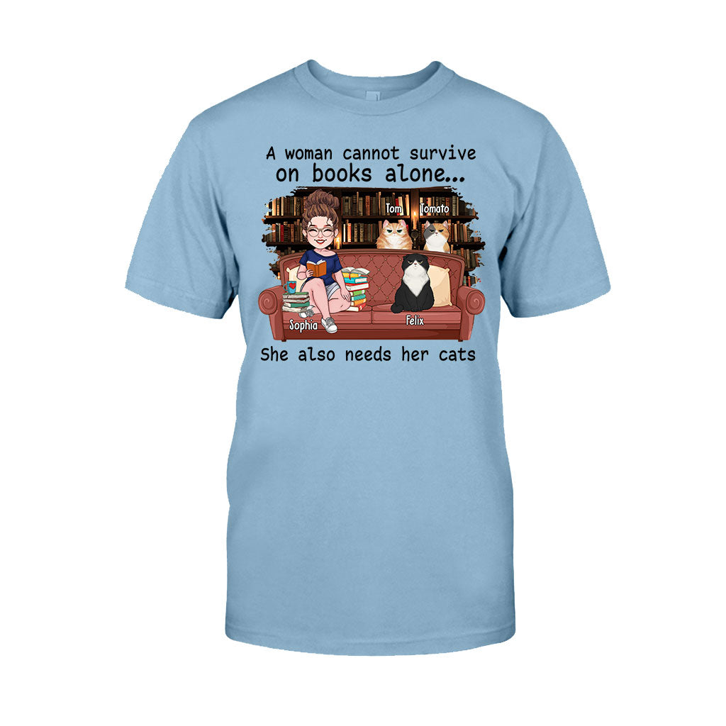 Just A Girl Who Loves Book - Personalized Book T-shirt & Hoodie