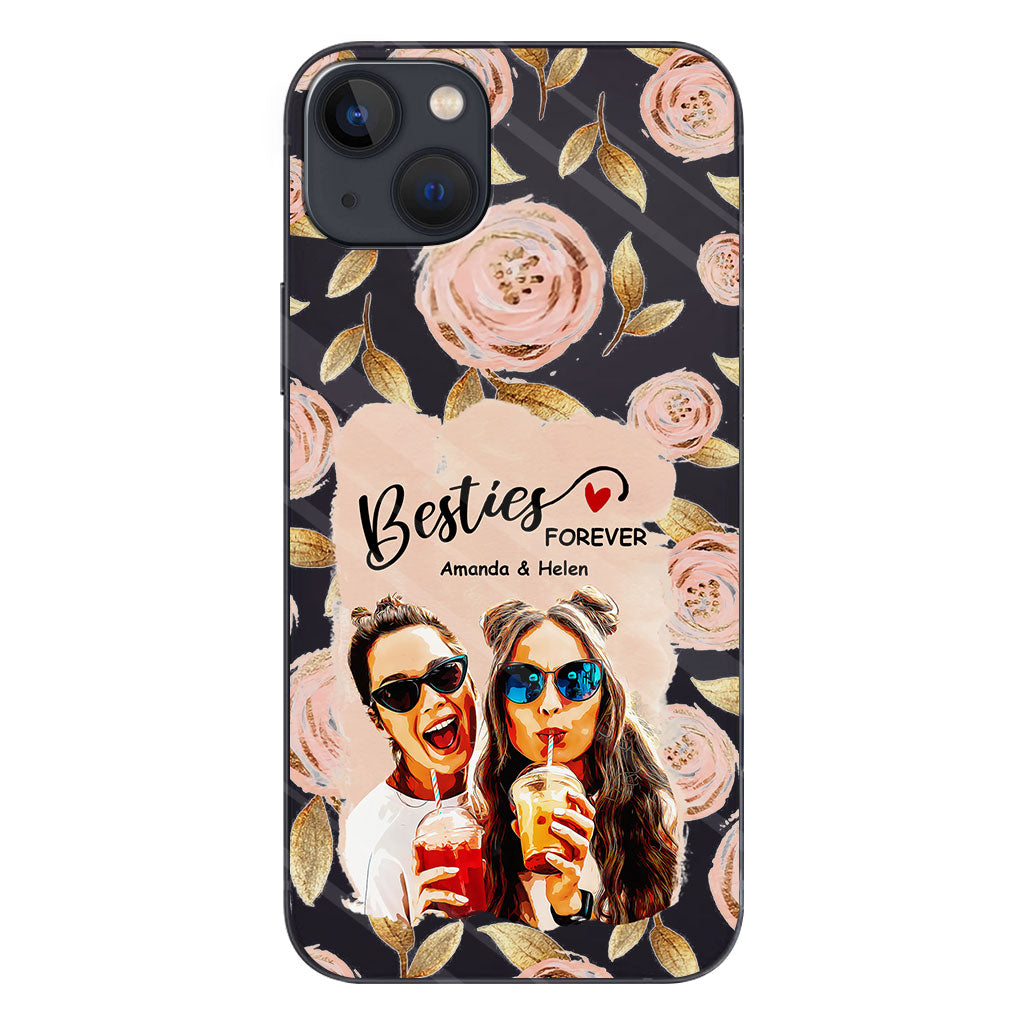Besties Forever - Personalized Bestie Clear Phone Case