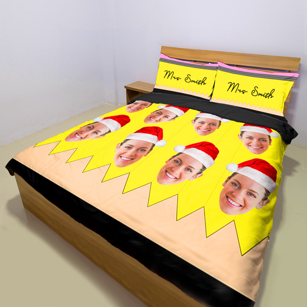 Lehrerleben – Personalisiertes Lehrer-Quilt-Set