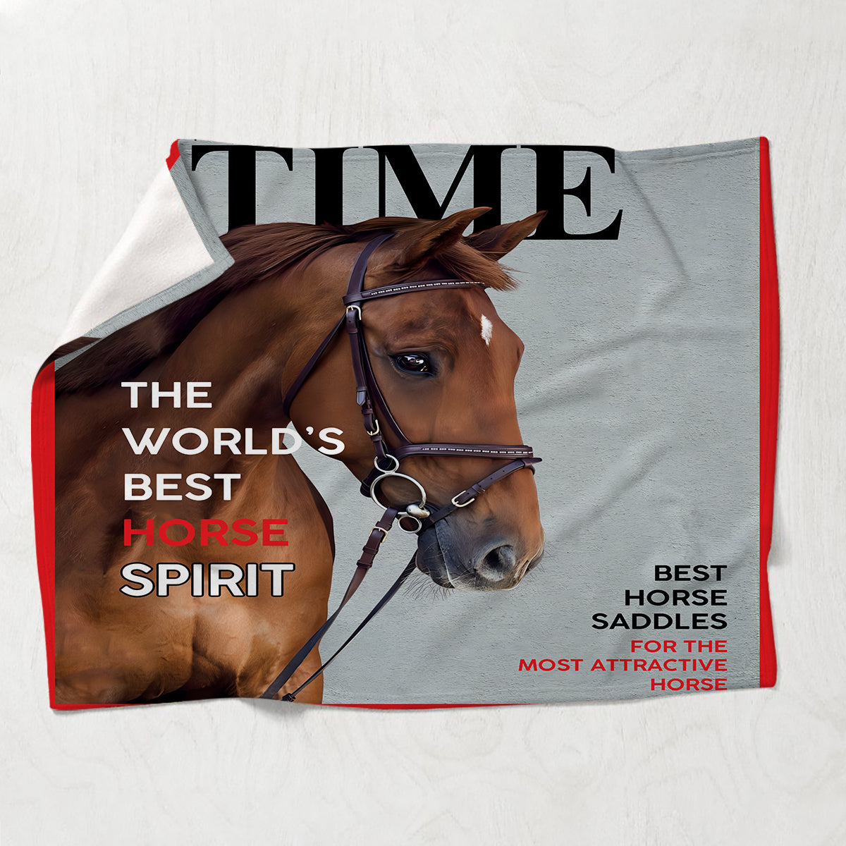 Magazine Covers - Personalized Horse Blanket