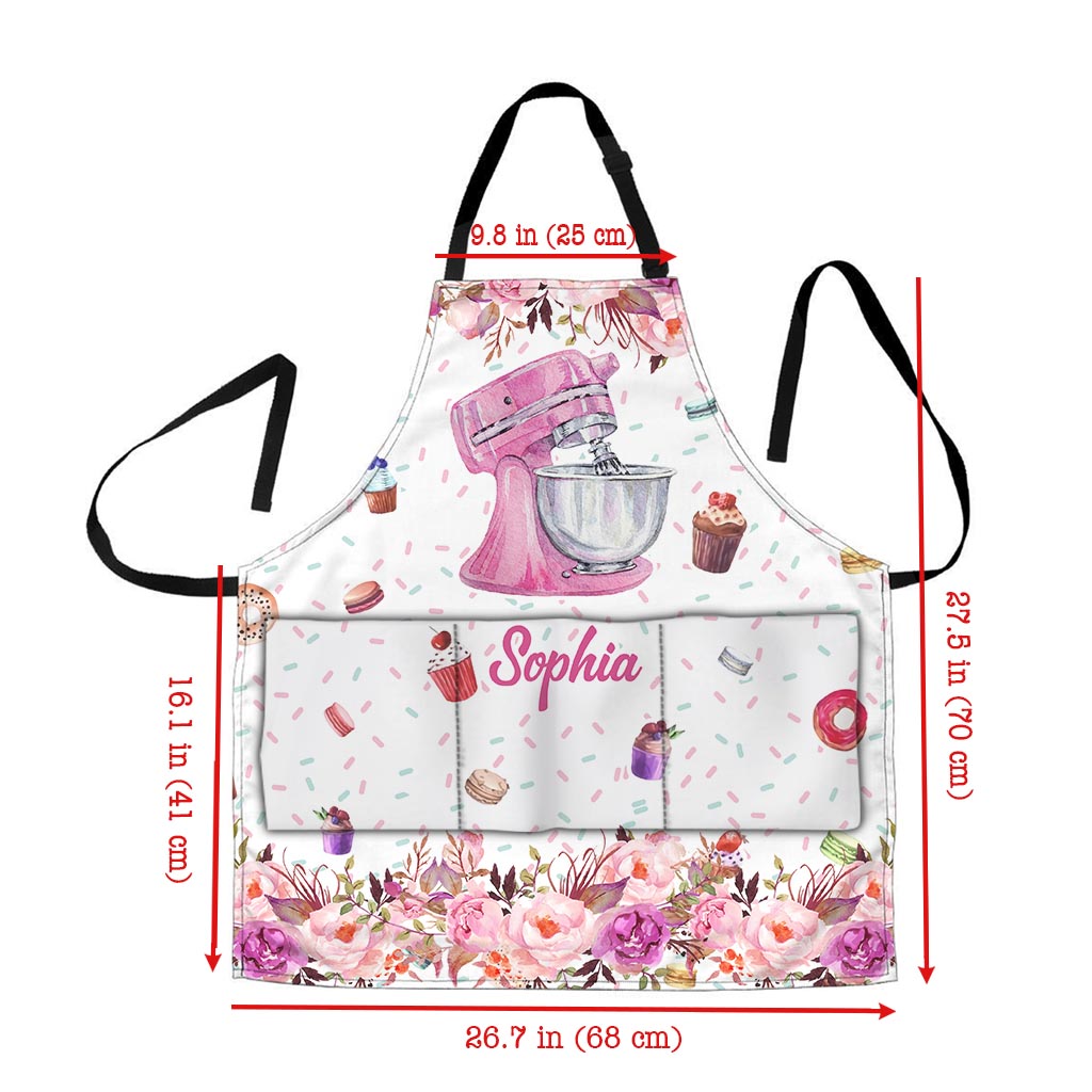 Baking Is My Therapy - Personalized Baking Apron
