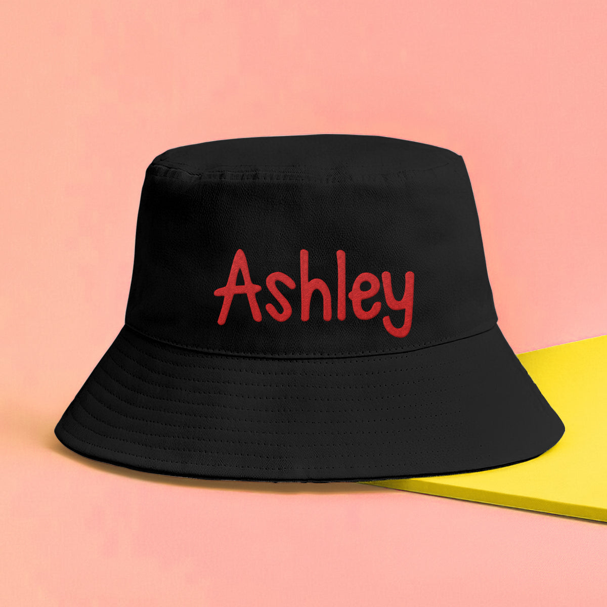 Custom Name - Personalized Bestie Embroidered Bucket Hat
