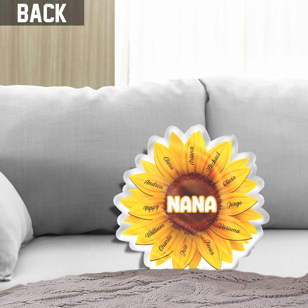 Die beste Oma aller Zeiten – personalisiertes Kissen in Oma-Form