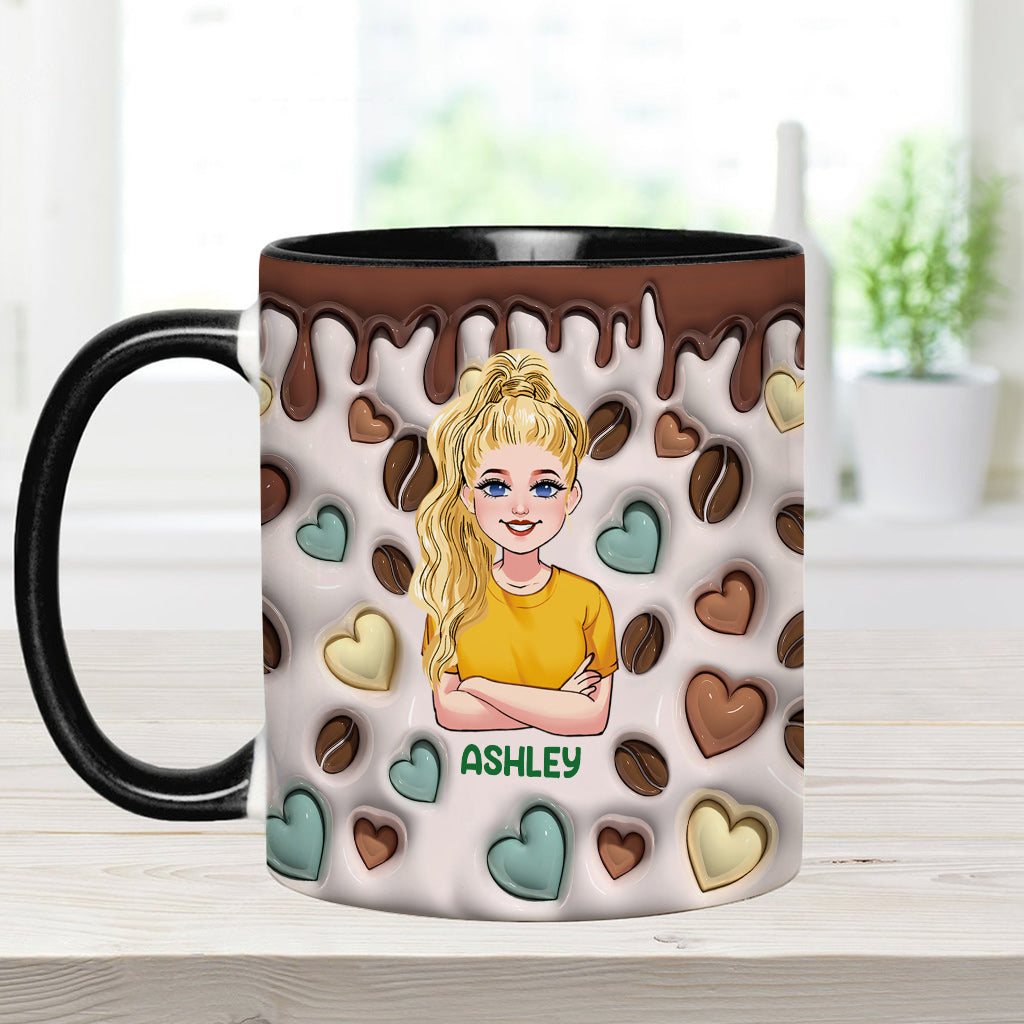 Mug personnalisé « Reine du café »