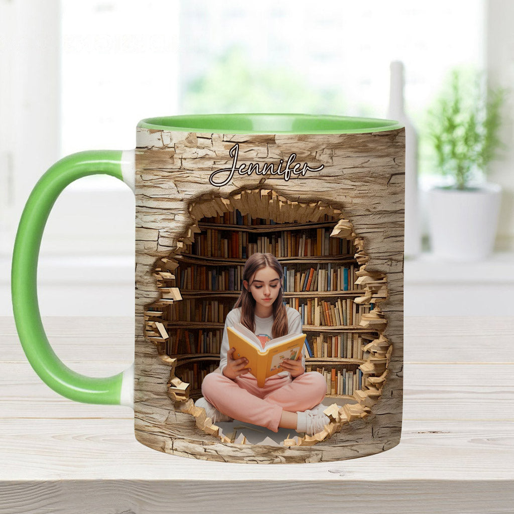 My Reading Corner - Personalized Book Accent Mug