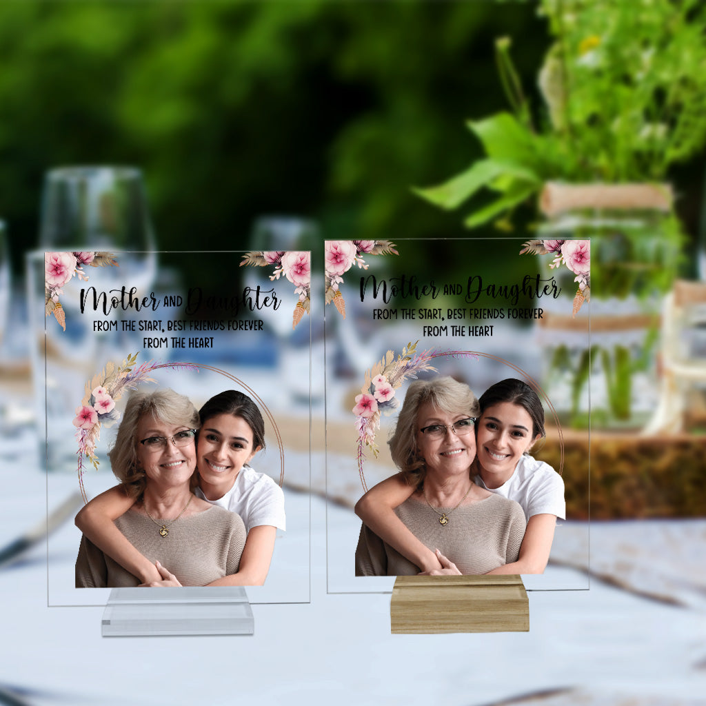 Mother And Children - Personalized Mother Transparent Acrylic Plaque