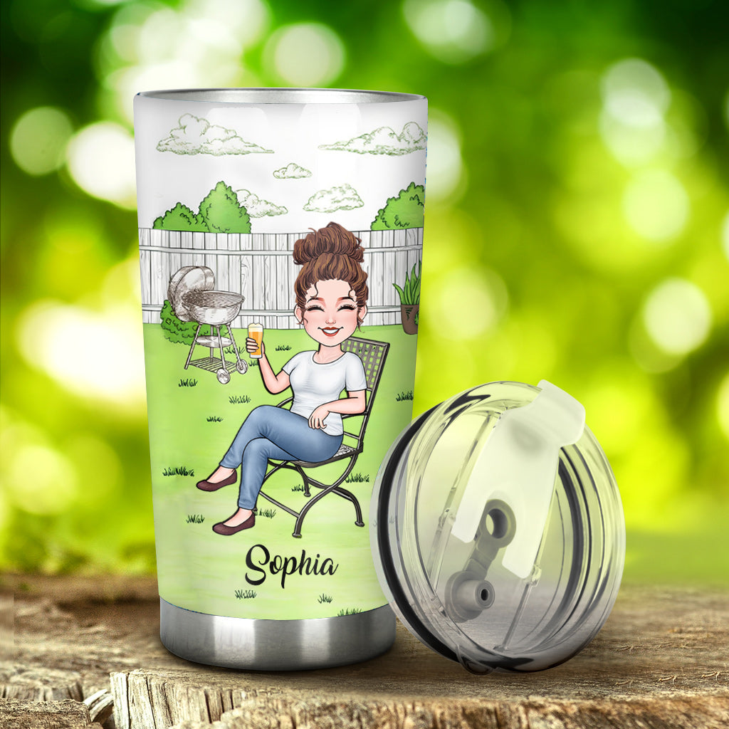 Welcher Tag ist heute? Wen interessiert's? - Personalisierter, ausrangierter Trinkbecher