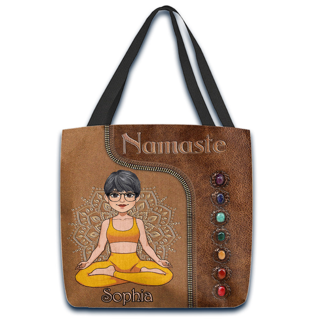 Namaste - Personalized Yoga Tote Bag
