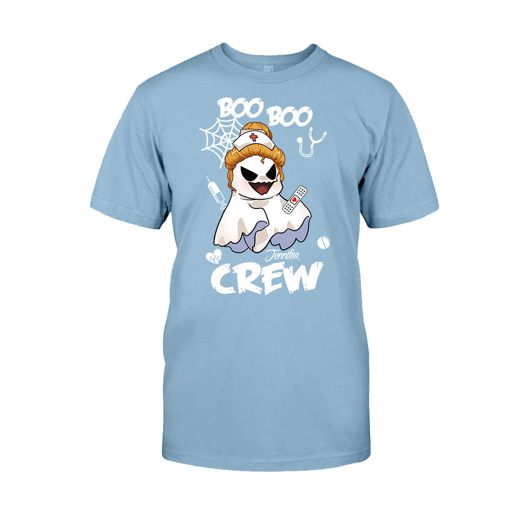 Boo Boo Crew - Personalized Nurse T-shirt And Hoodie