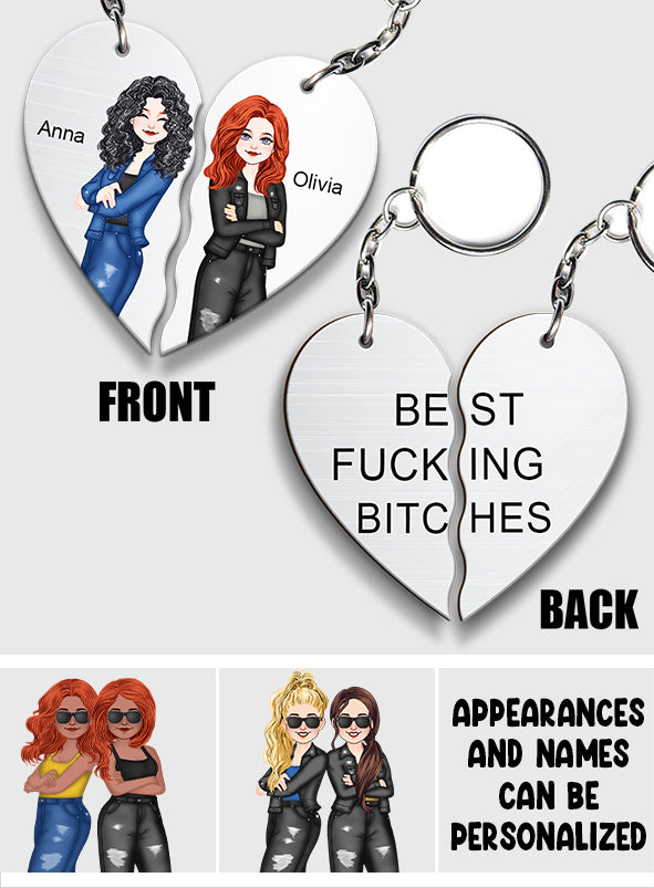 Funny Keychain For Best Friends - Gift for friend - Personalized Keychain