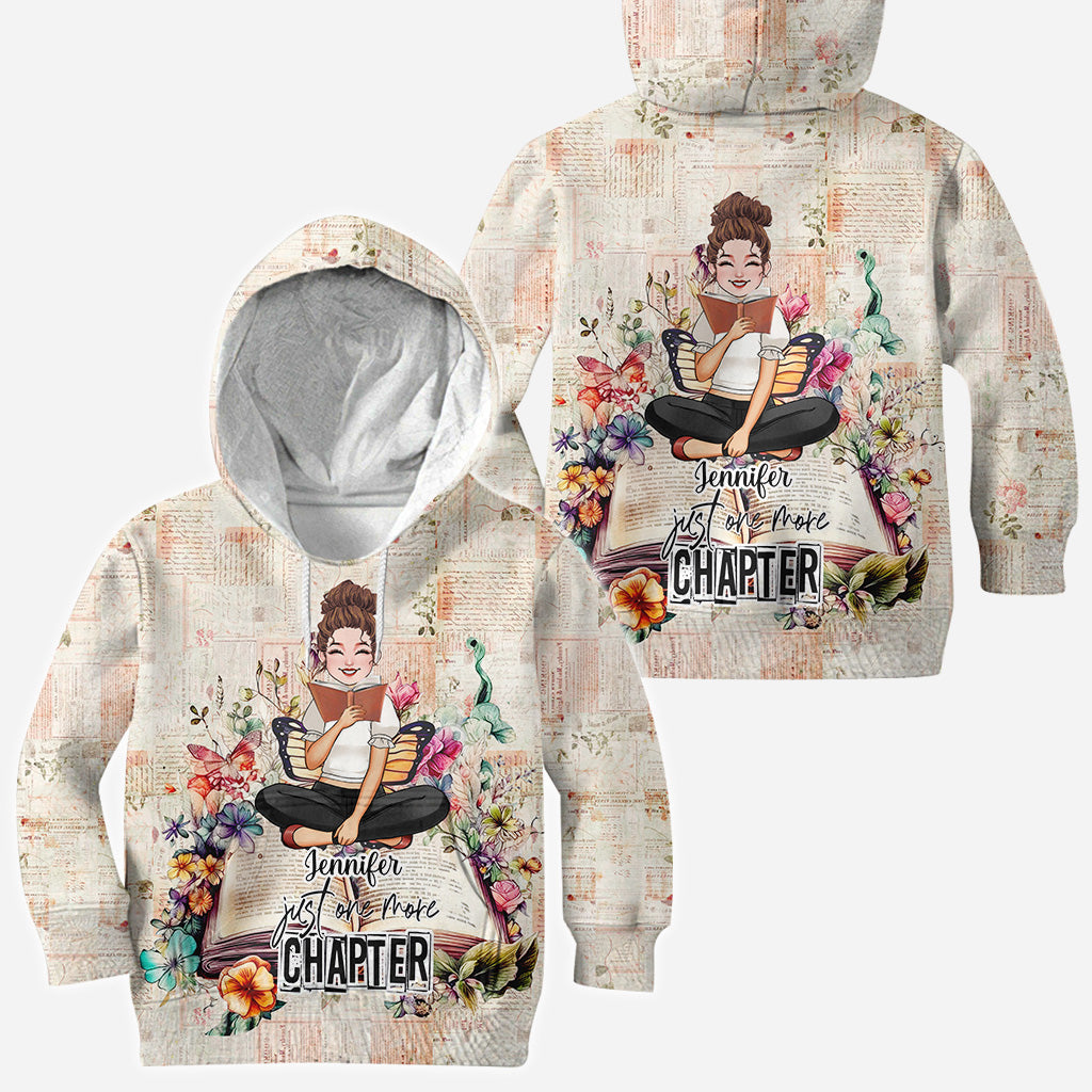 Just One More Chapter - Personalized Book All Over Shirt