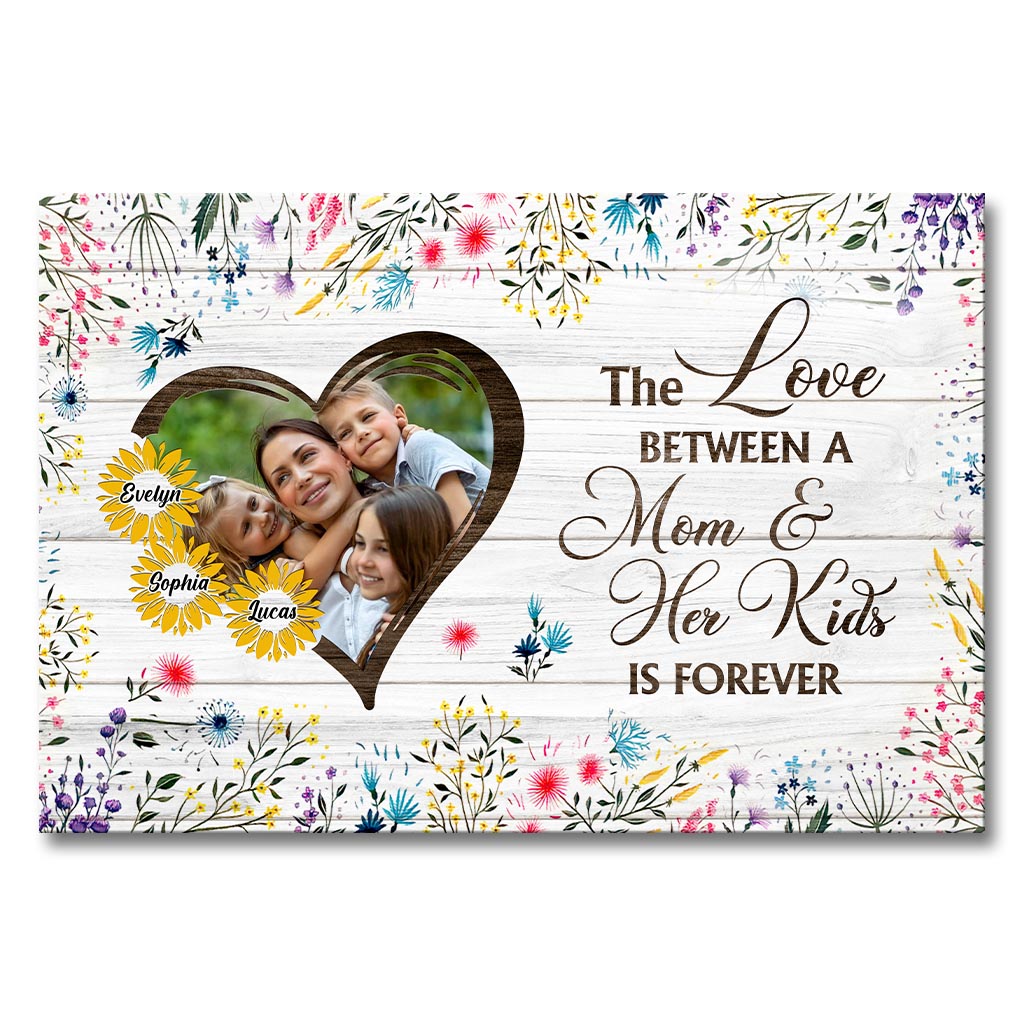 If Moms Were Flowers - Personalized Mother Canvas And Poster