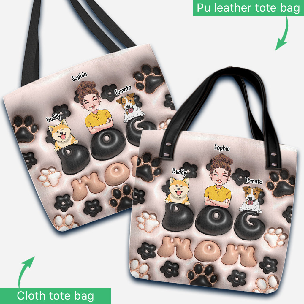Dog Mom - Personalized Dog Tote Bag