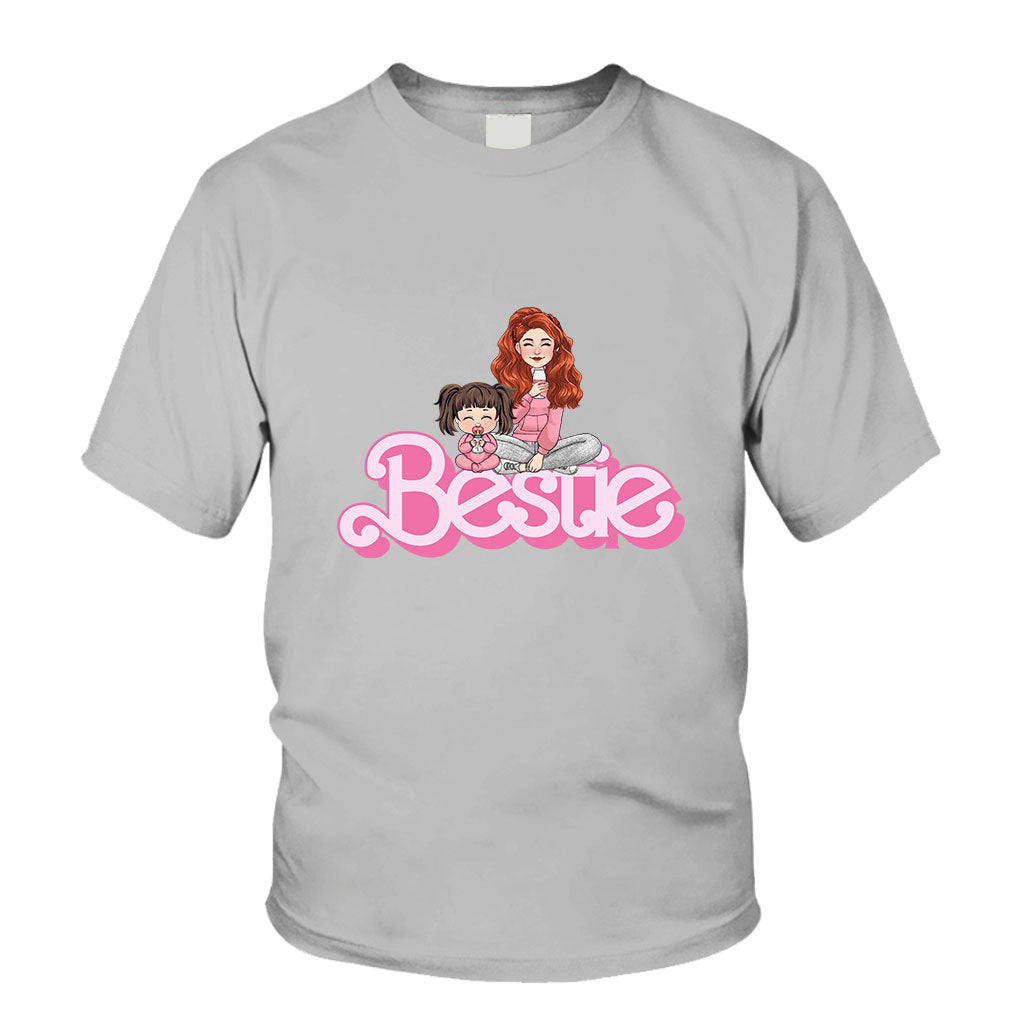 Besties Mommy & Daughters - Personalized Mother T-shirt And Hoodie