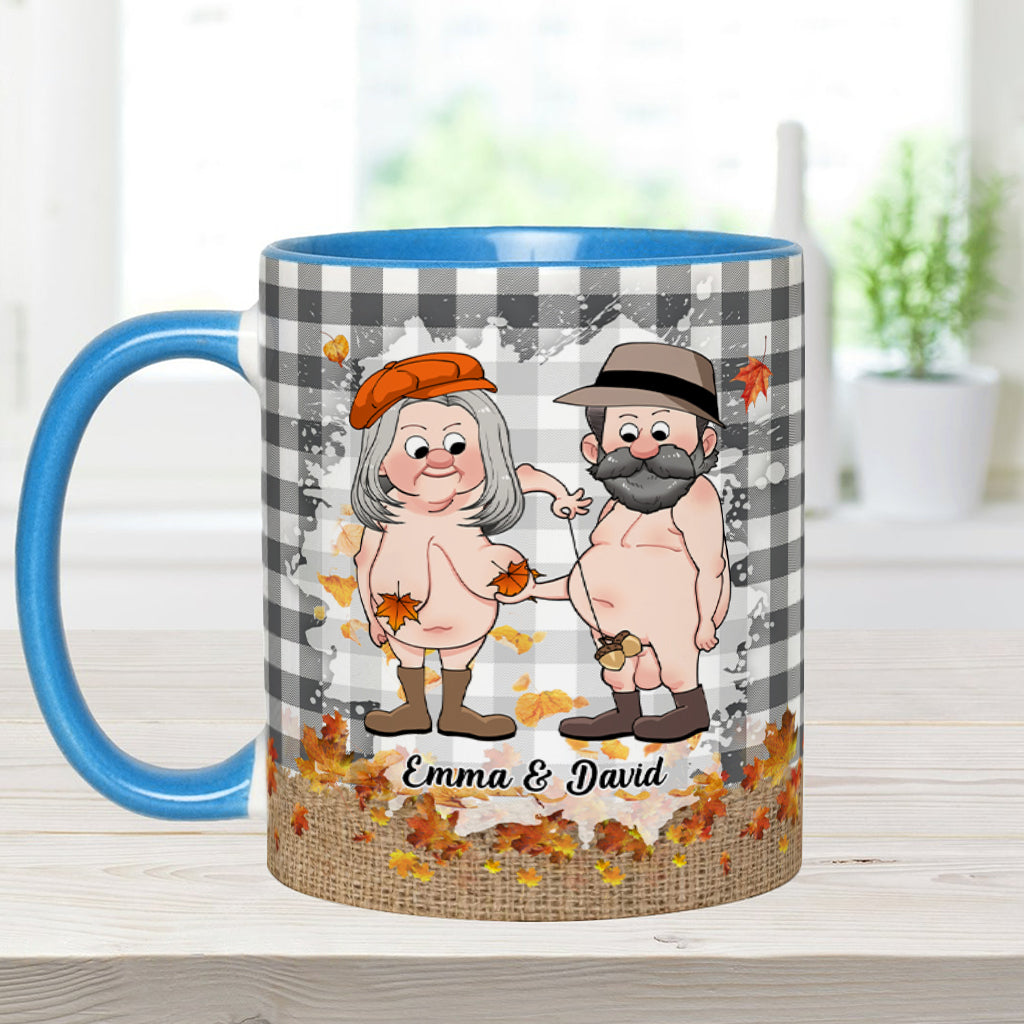 Annoying Each Other - Personalized Couple Accent Mug