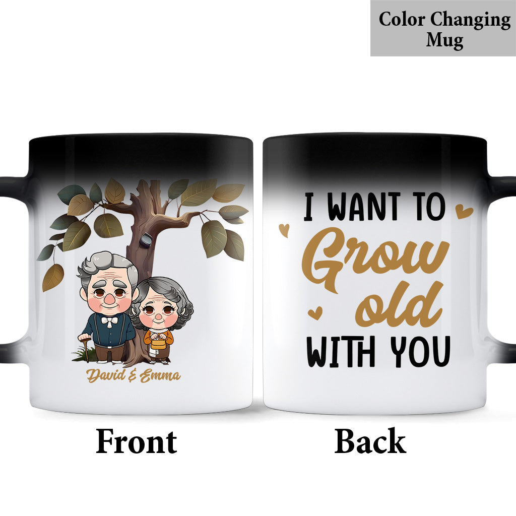 Grow Old Together - Personalized Couple Mug