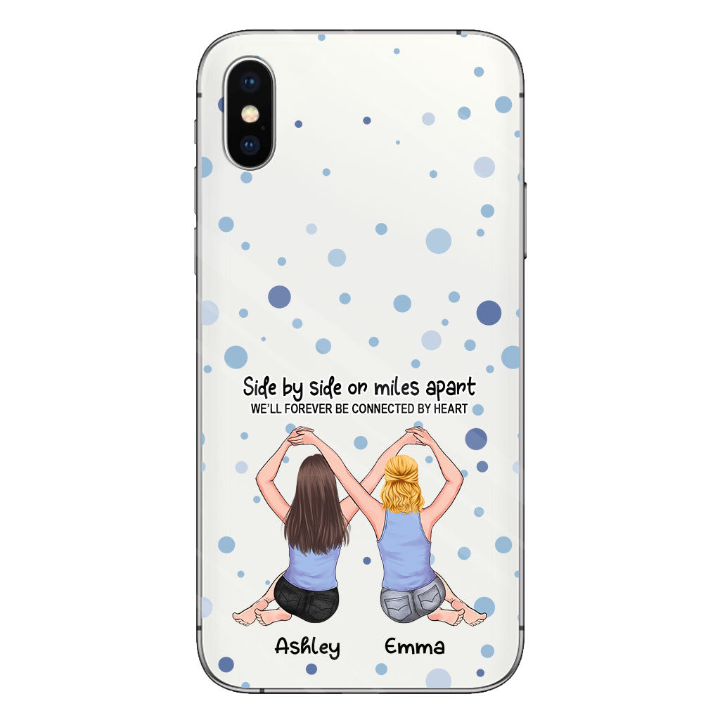 Bestie Forever - Bestie gift for sister - Personalized Clear Phone Case