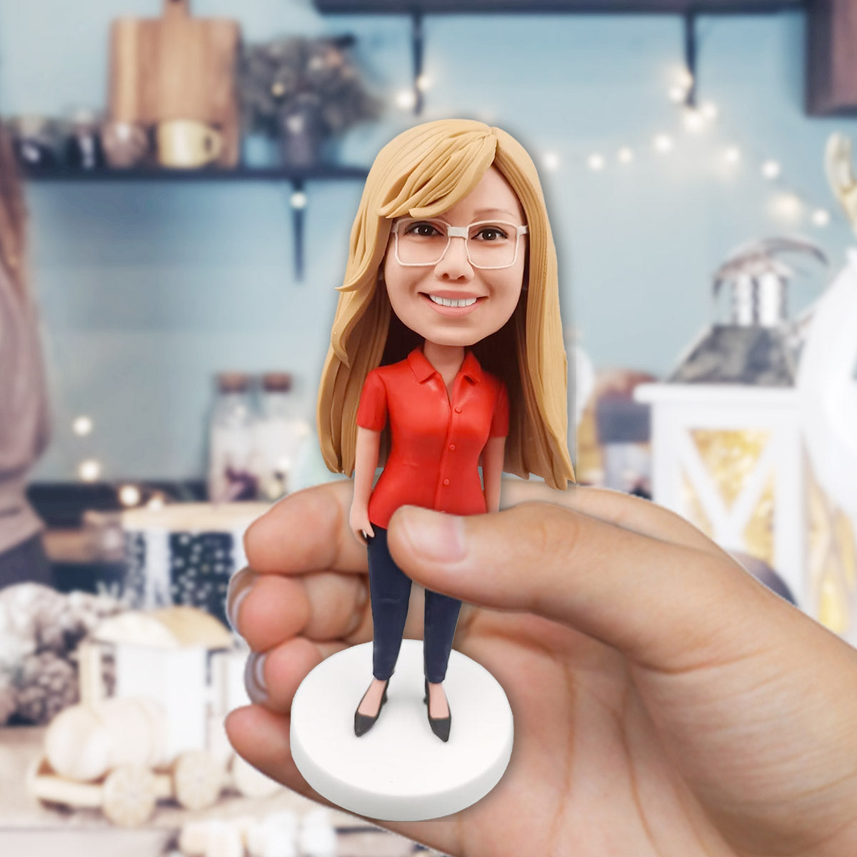 Custom Figure - Personalized Daughter Bobblehead