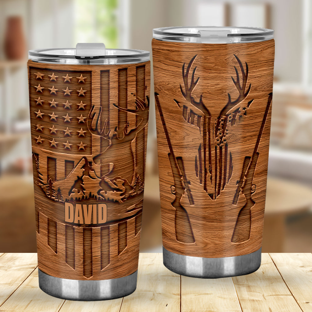 Love Hunting - Personalized Hunting Tumbler