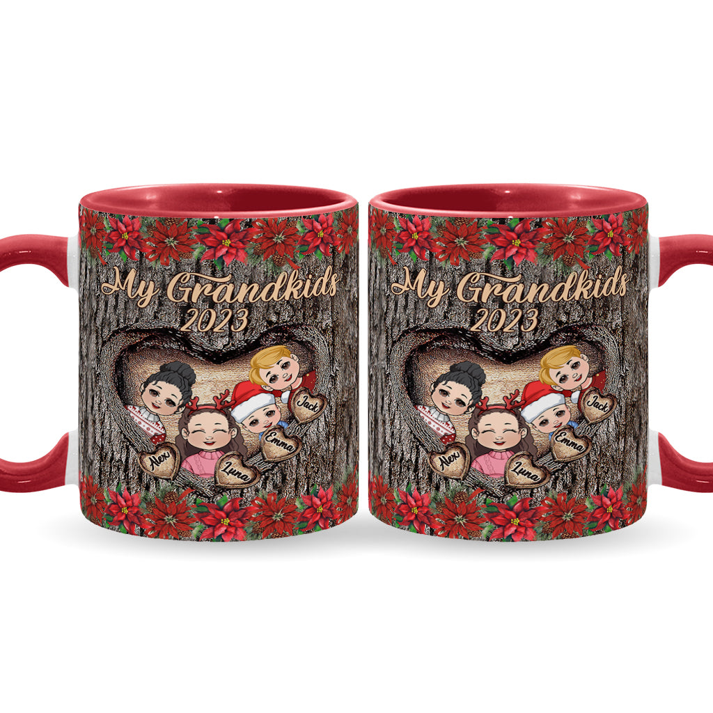 Mes petits-enfants - Mug personnalisé pour grand-mère