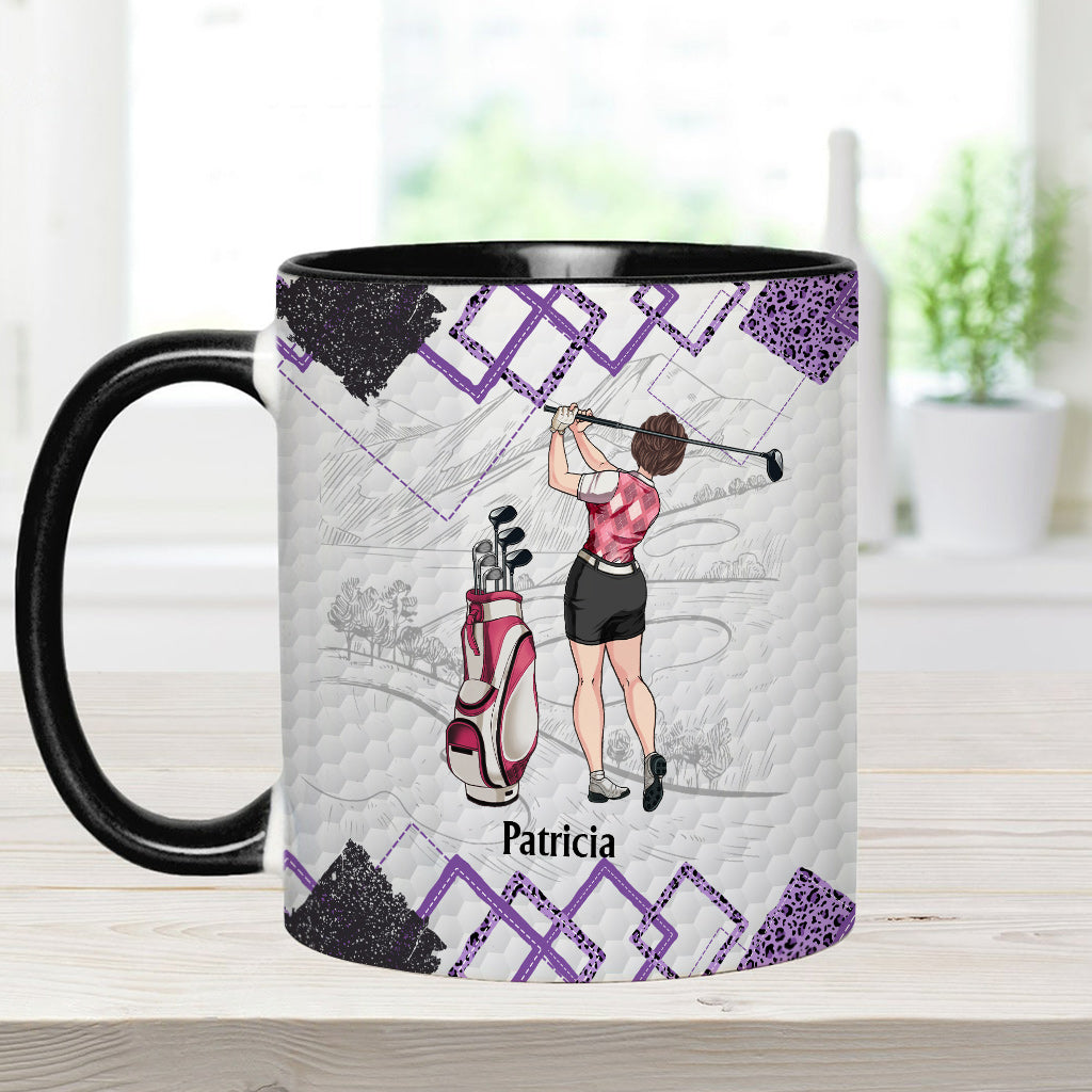 Cours de golf - Cadeau de golf pour elle, petite amie, épouse, fille - Mug personnalisé