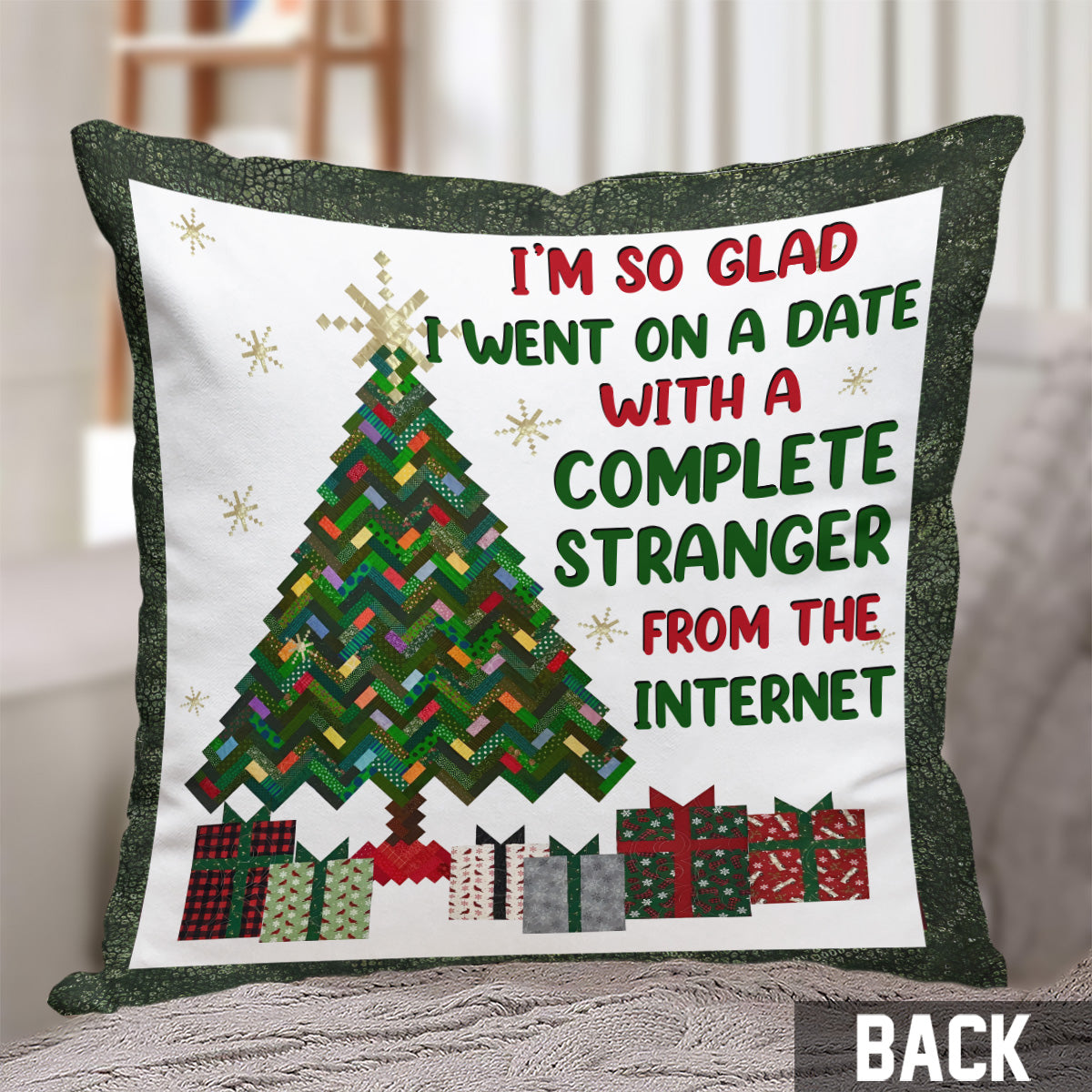 Stranger To Lover - gift for boyfriend, girlfriend - Personalized Throw Pillow