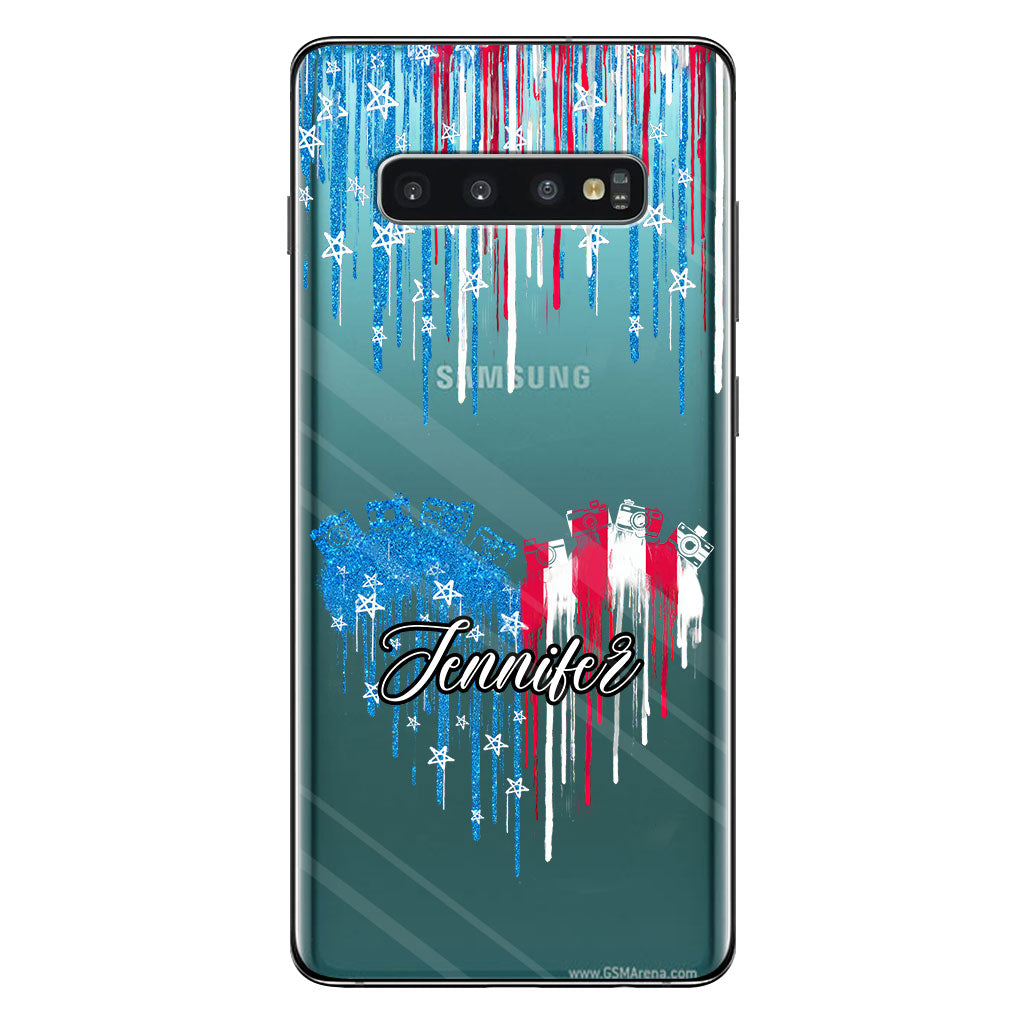 Love Photography - Personalized Photography Clear Phone Case