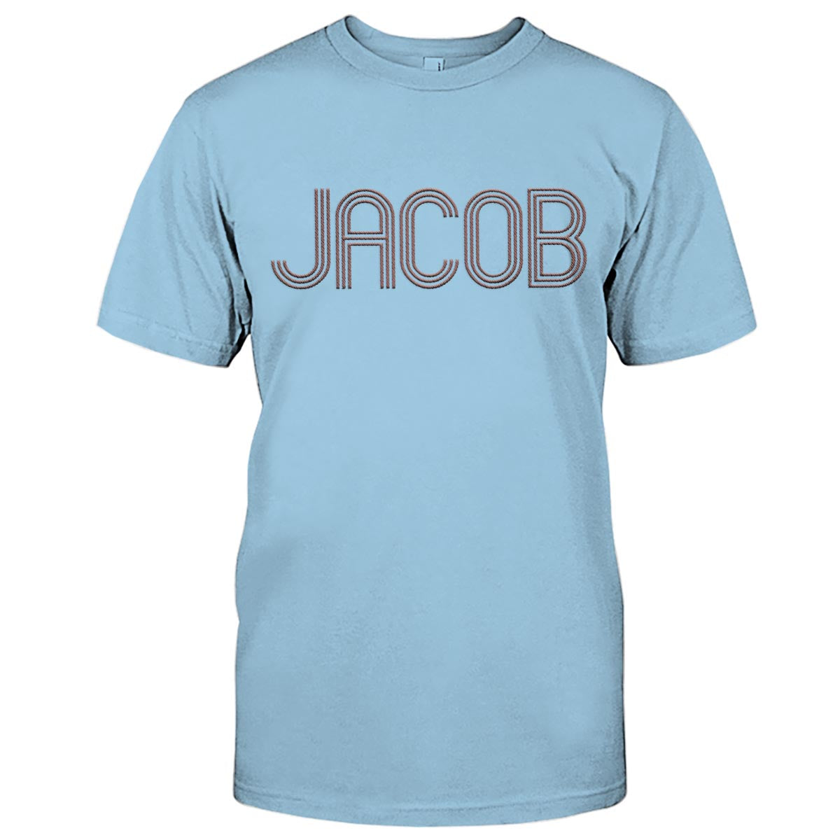 T-shirt brodé personnalisé avec nom - Beau-père