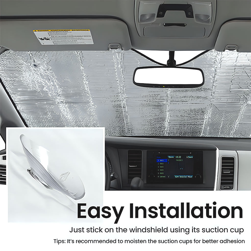 Get In Sit Down - Personalized Horse Car Sunshade