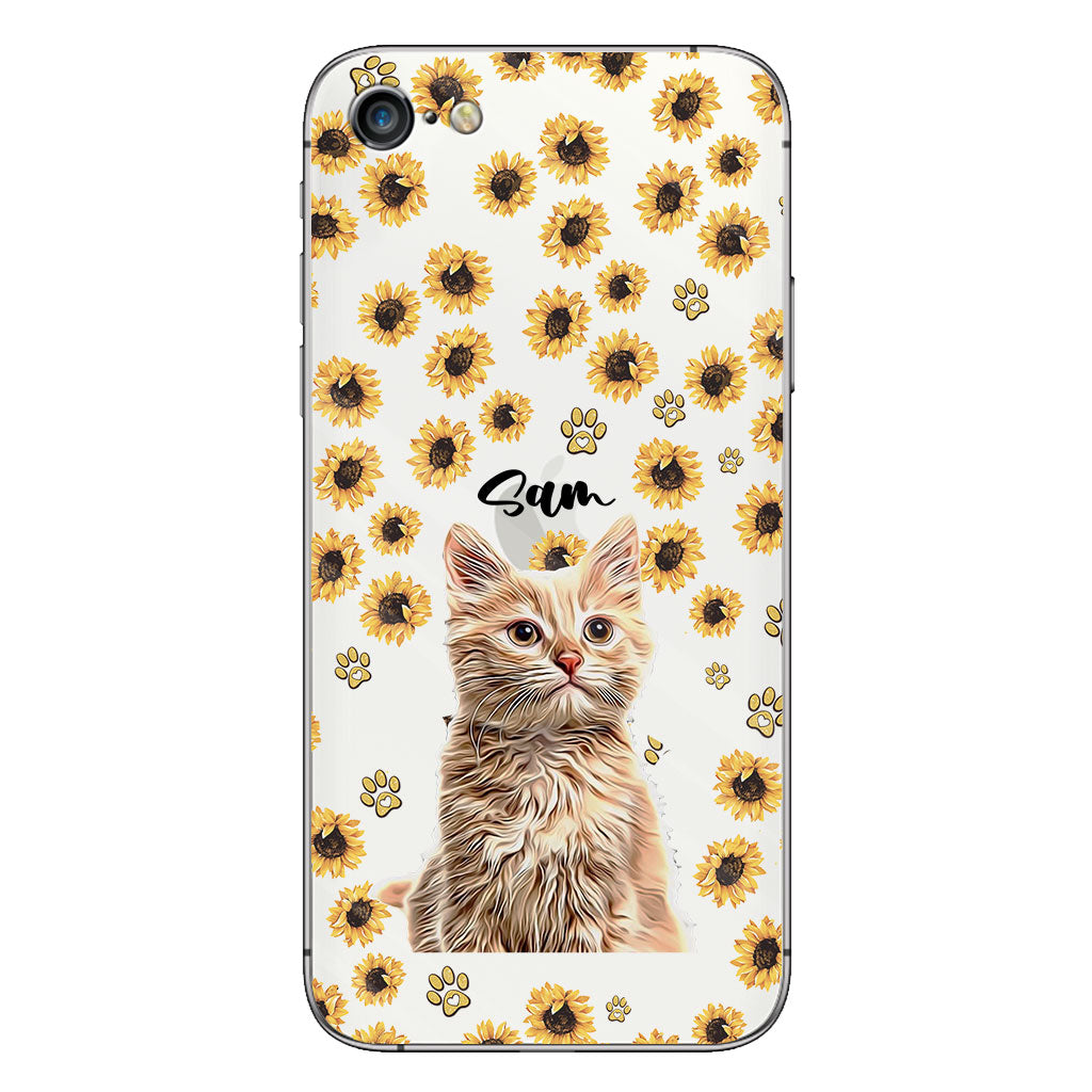 You Are My Sunshine - Personalized Dog Clear Phone Case