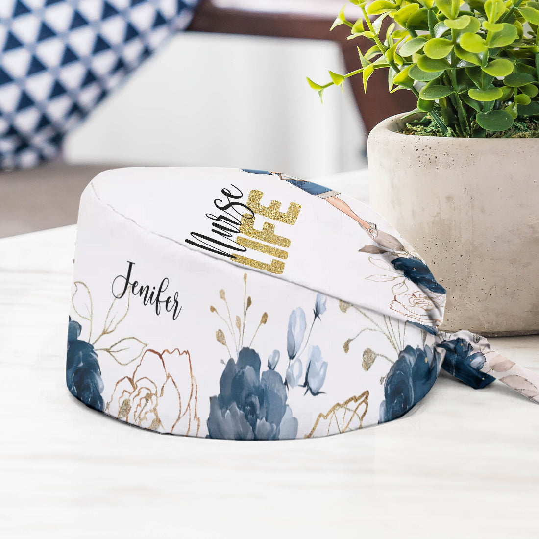 Bonnet de bloc opératoire personnalisé et enregistré