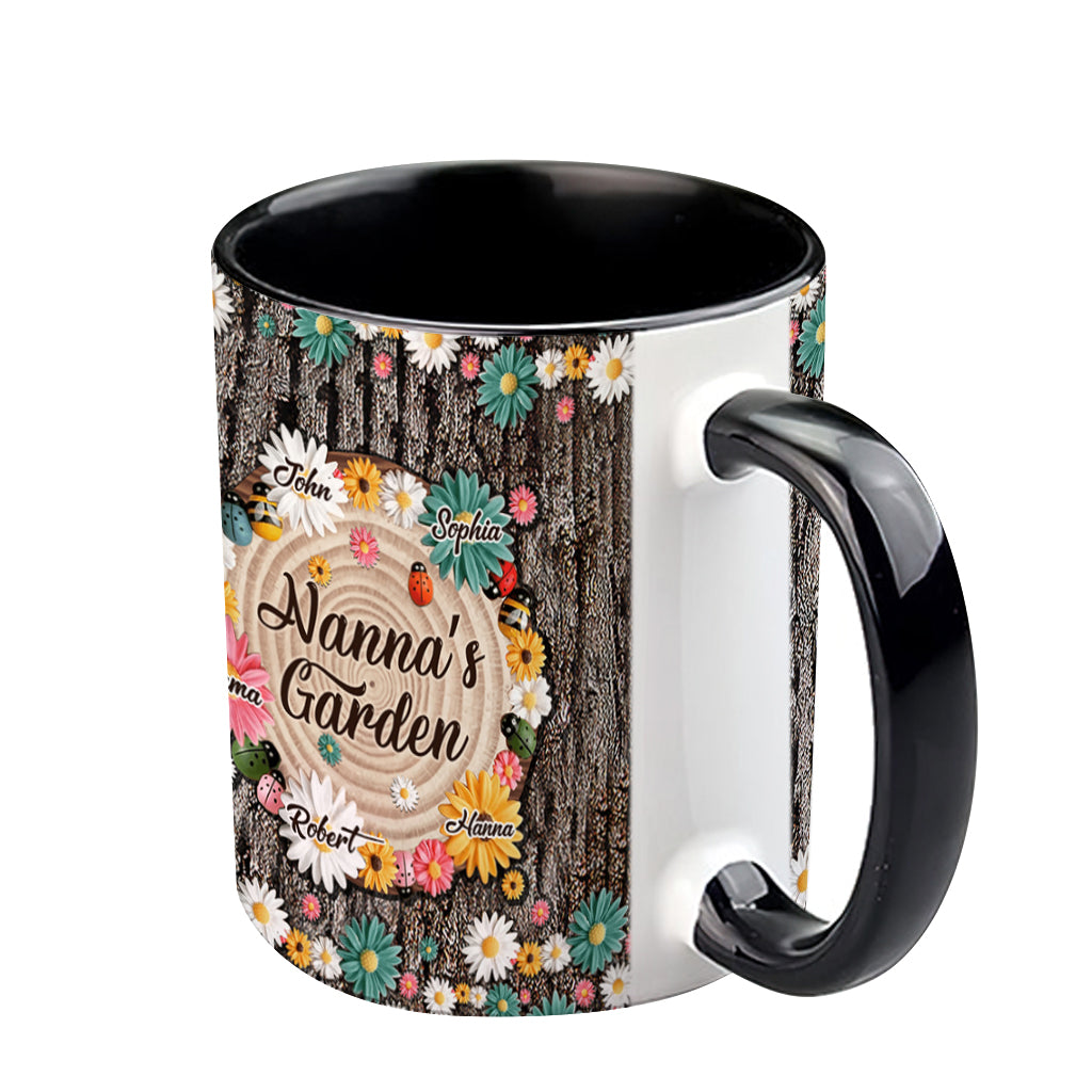 Nana's Garden - Personalisierte Tasse mit Oma-Motiv