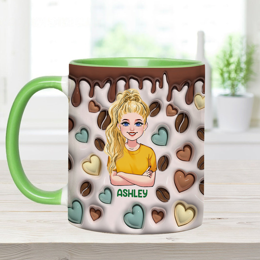 Mug personnalisé « Reine du café »