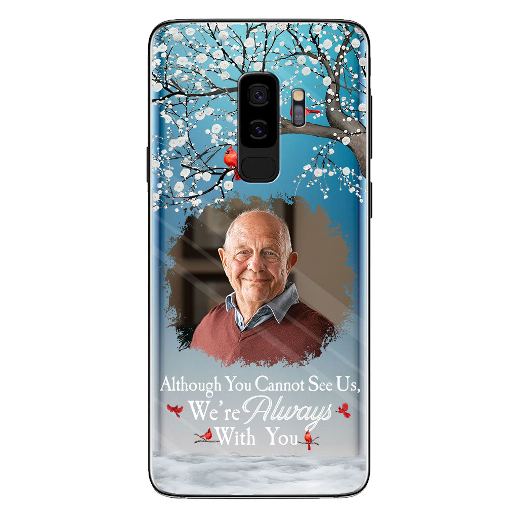 I'm Always With You - Personalized Memorial Clear Phone Case