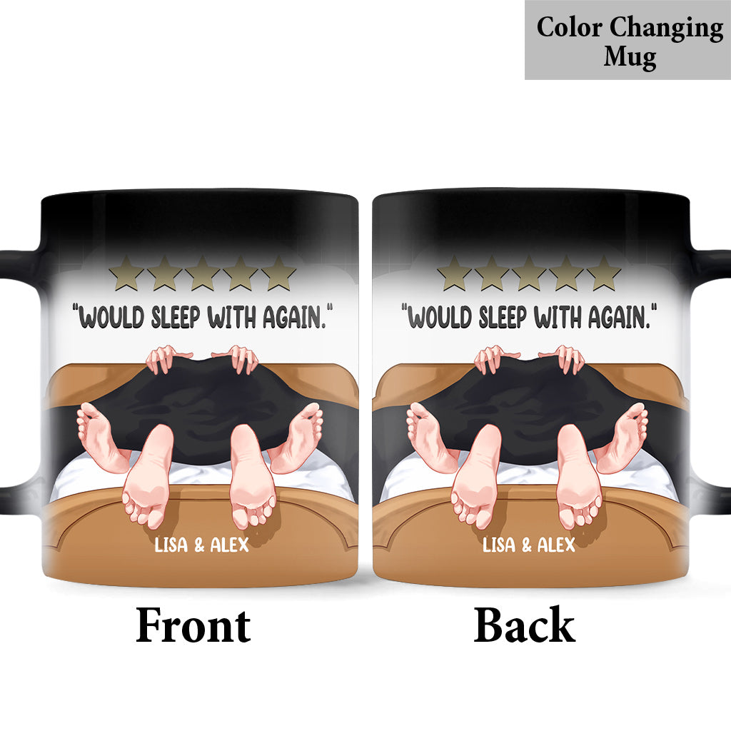 Would Sleep With Again - Personalized Couple Mug