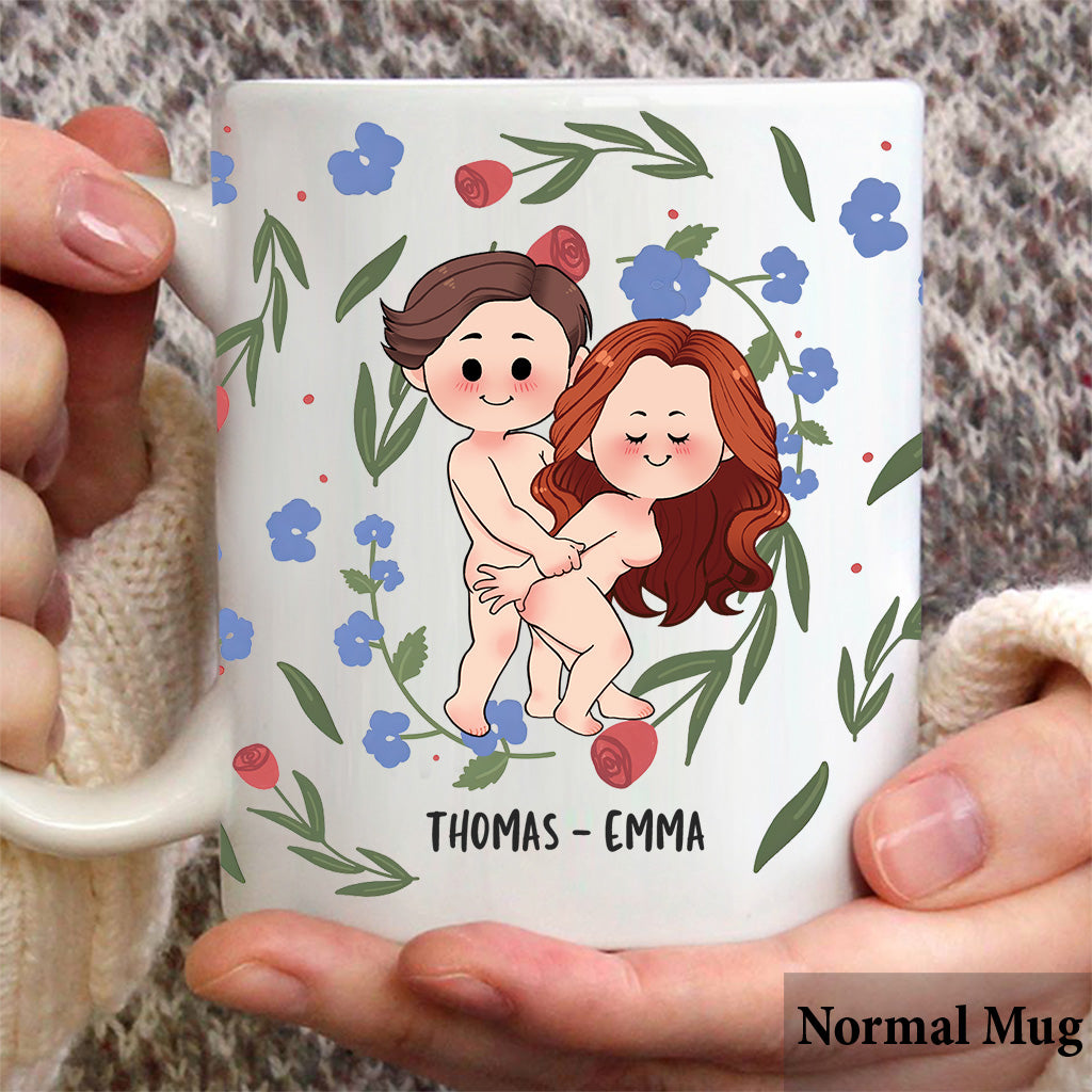 Roses Are Red Violets Are Blue - Personalized Couple Mug