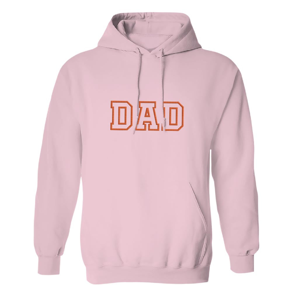 Custom Name - Personalized Father Embroidered Hoodie