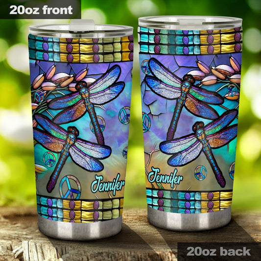 Hippie Soul - Personalized Hippie Tumbler