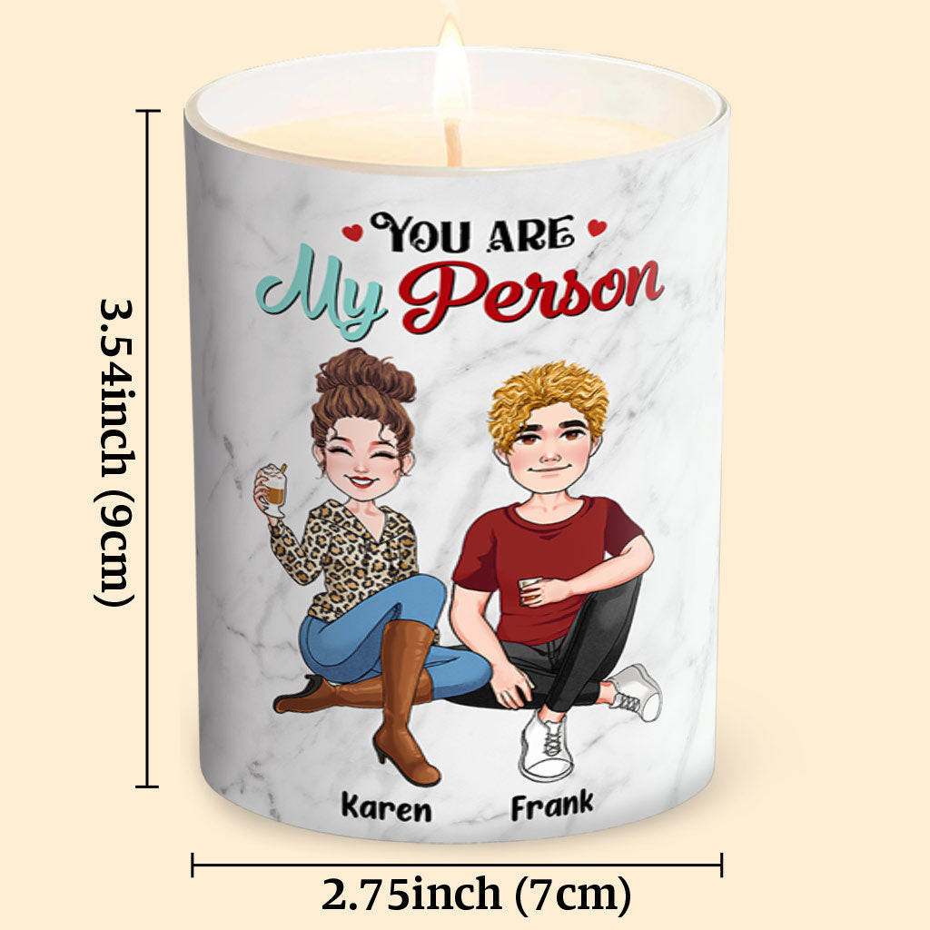 Thank You For Being My Unpaid Therapist - Personalized Bestie Candle With Wooden Lid