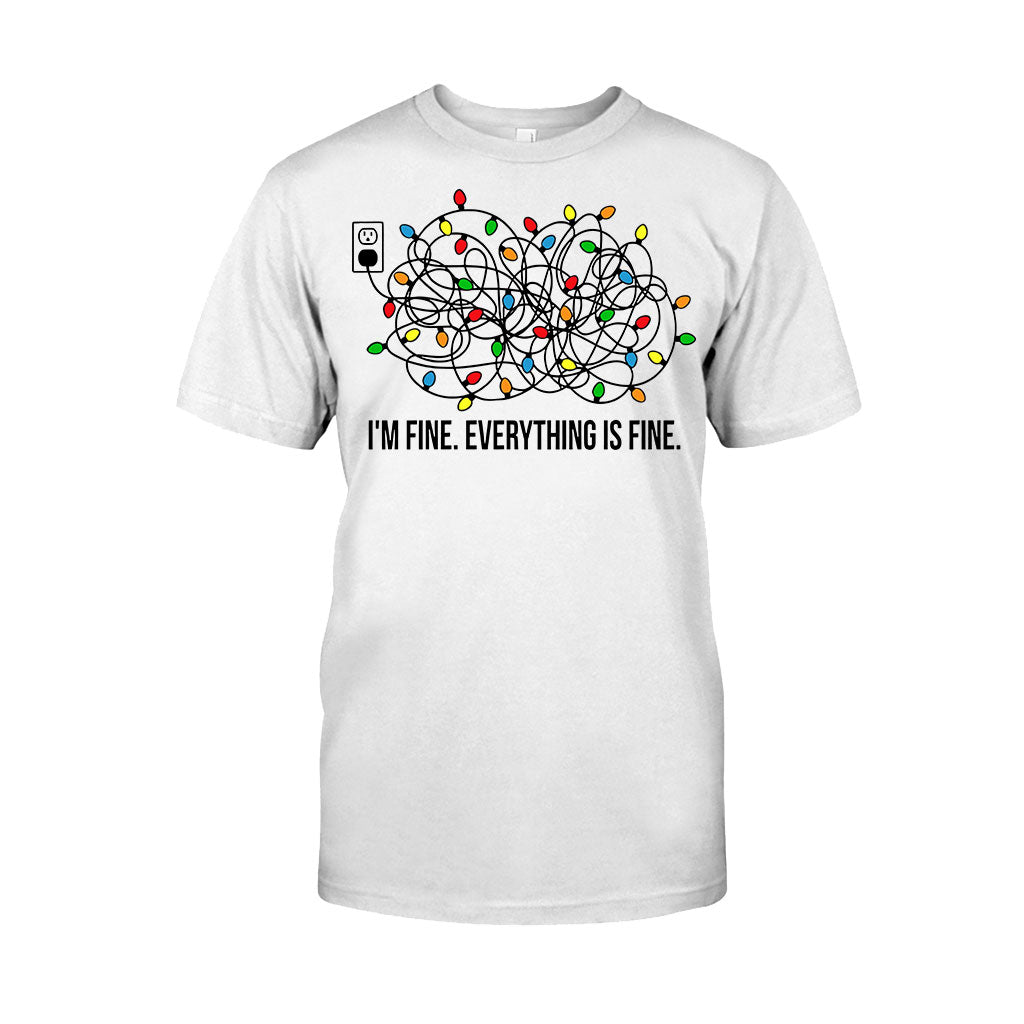 I'm Fine - Christmas T-shirt And Hoodie