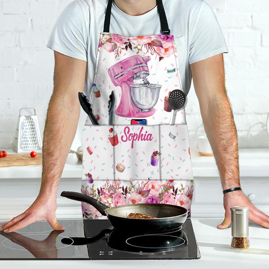 Baking Is My Therapy - Personalized Baking Apron