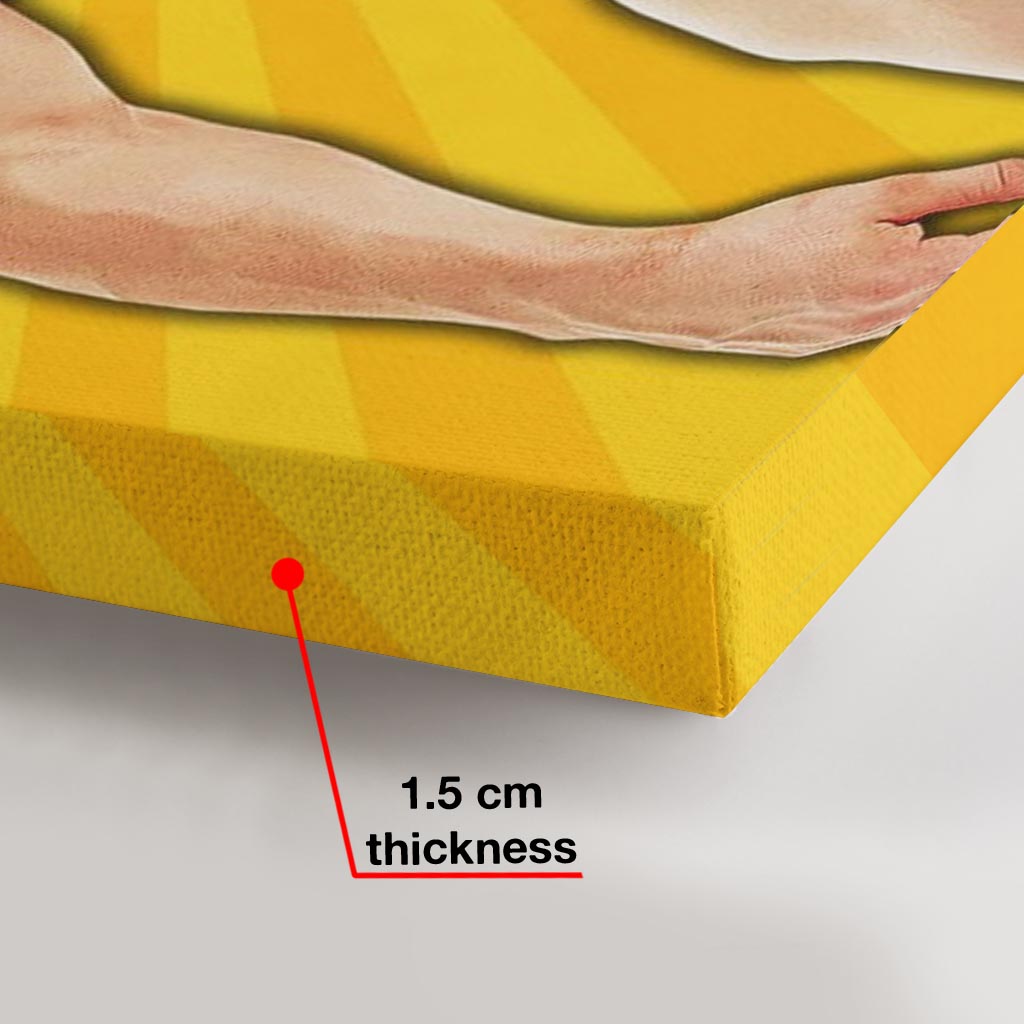 The Man The Myth The Legend - Personalized Husband And Wife Canvas And Poster