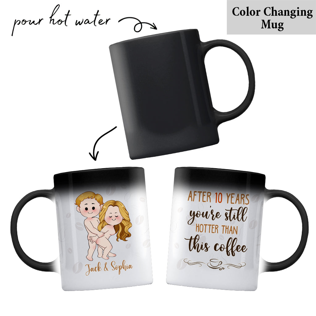 After 10 Years - Personalized Couple Mug